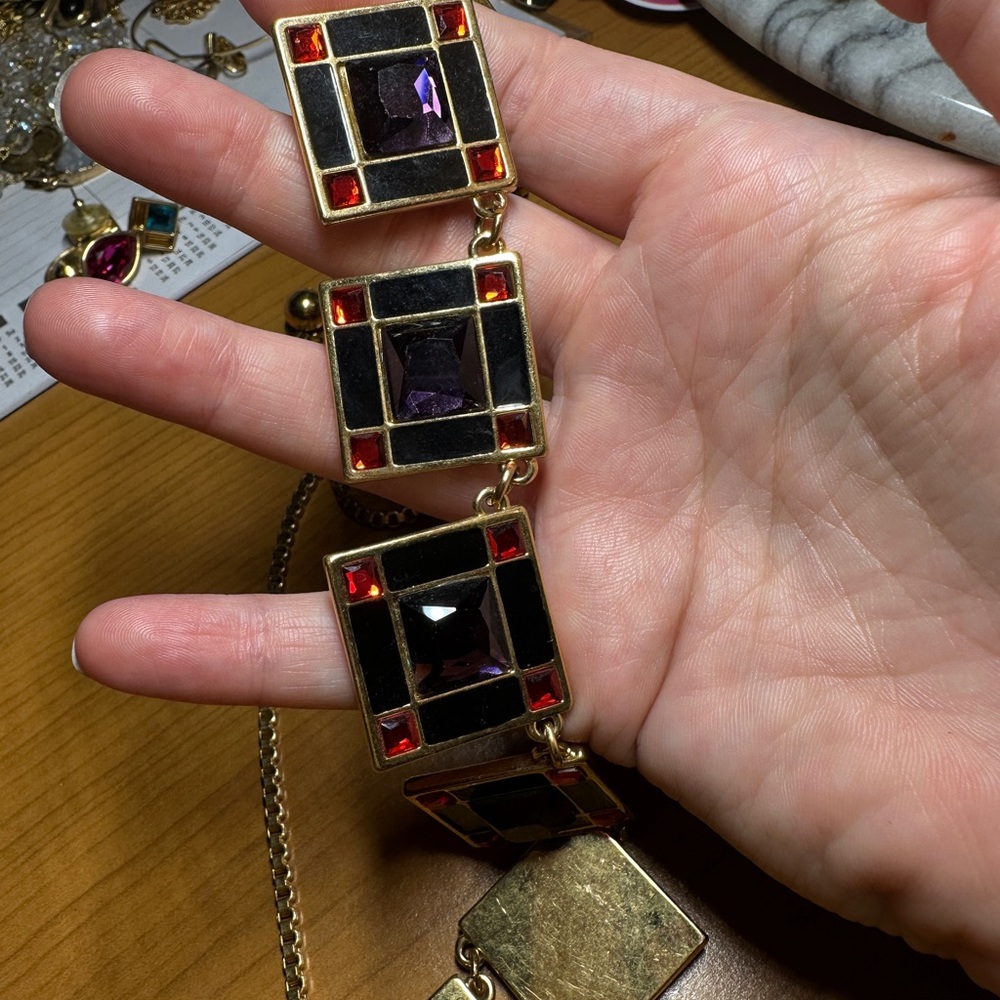 Kate Spade Rhinestone Statement Necklace - Picture 6 of 6